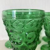 Baroque style stemmed glasses