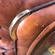 Brown leather sofa year 1970