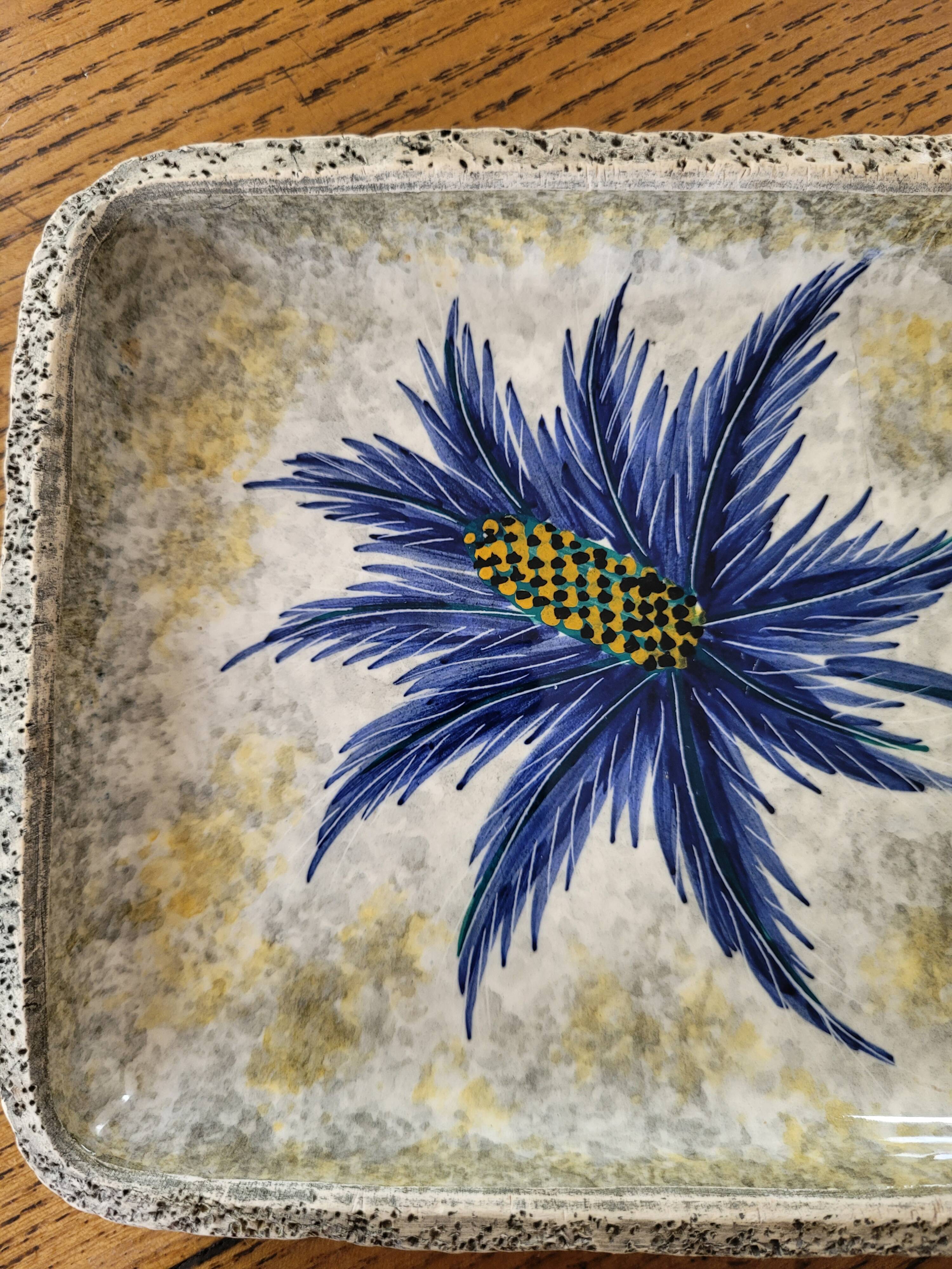 Petit plat/vide poche en céramique vintage