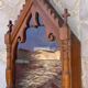 Reliquaire ancien en bois