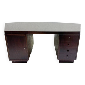 Bureau Art Déco en Bois - 1930s