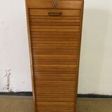 Vintage curtain filing cabinet