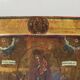 19th Century Traditional Religious oak Icon Mother of God Joy of All Who So