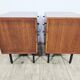 A pair of side cabinets, designed by Günter Renkel for REGO / Twen, Germany