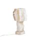 Alabaster lamp, contemporary work