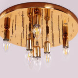 Crystal chandelier or ceiling lamp 1960, Germany