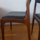 Lot de chaises scandinaves