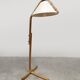 Domus floor lamp with vintage Swedish design by Jan Wickelgren.