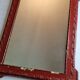 Louis XVI style mirror, repainted, vintage, 75 cm