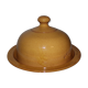 Old vintage glazed earth cheese bell