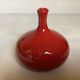 Small red vase in Ruelland style