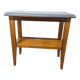 Vintage console with compass legs