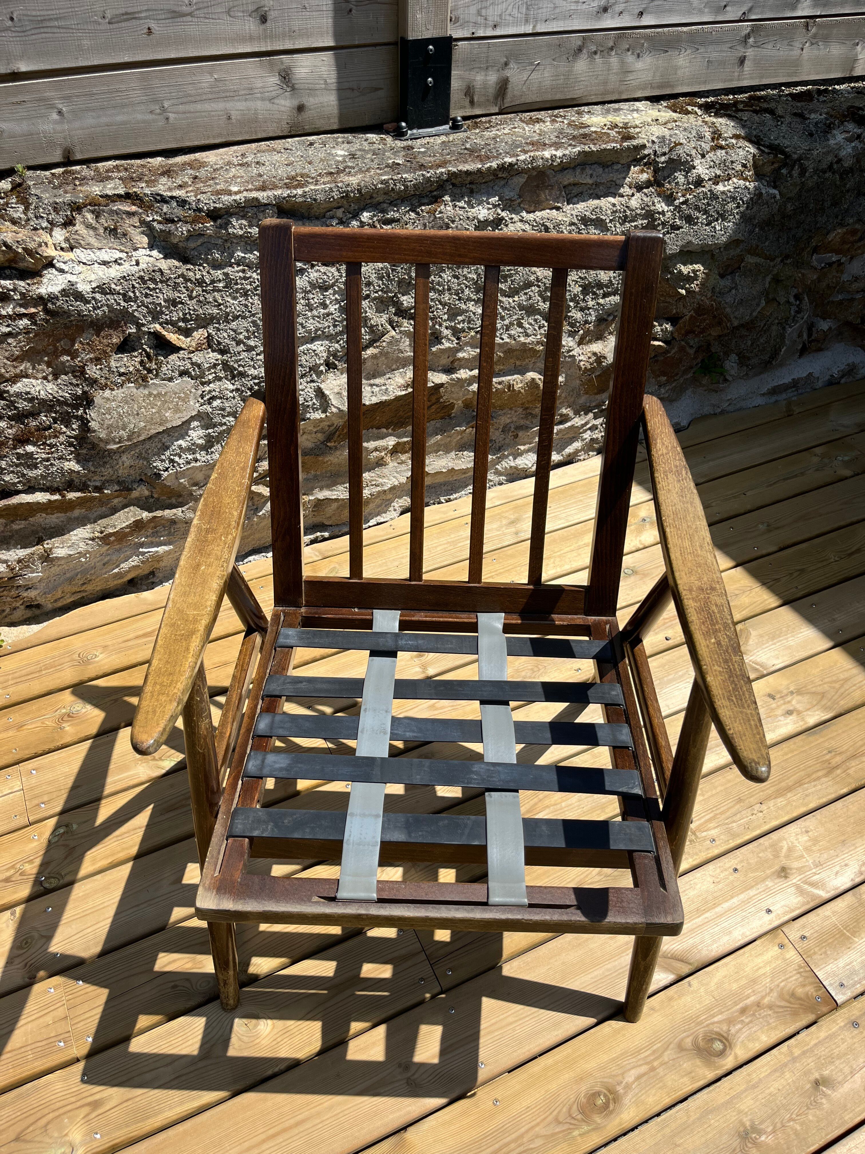 Vintage Scandinavian armchair