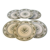 Six Royal Doulton Provençal dinner plates