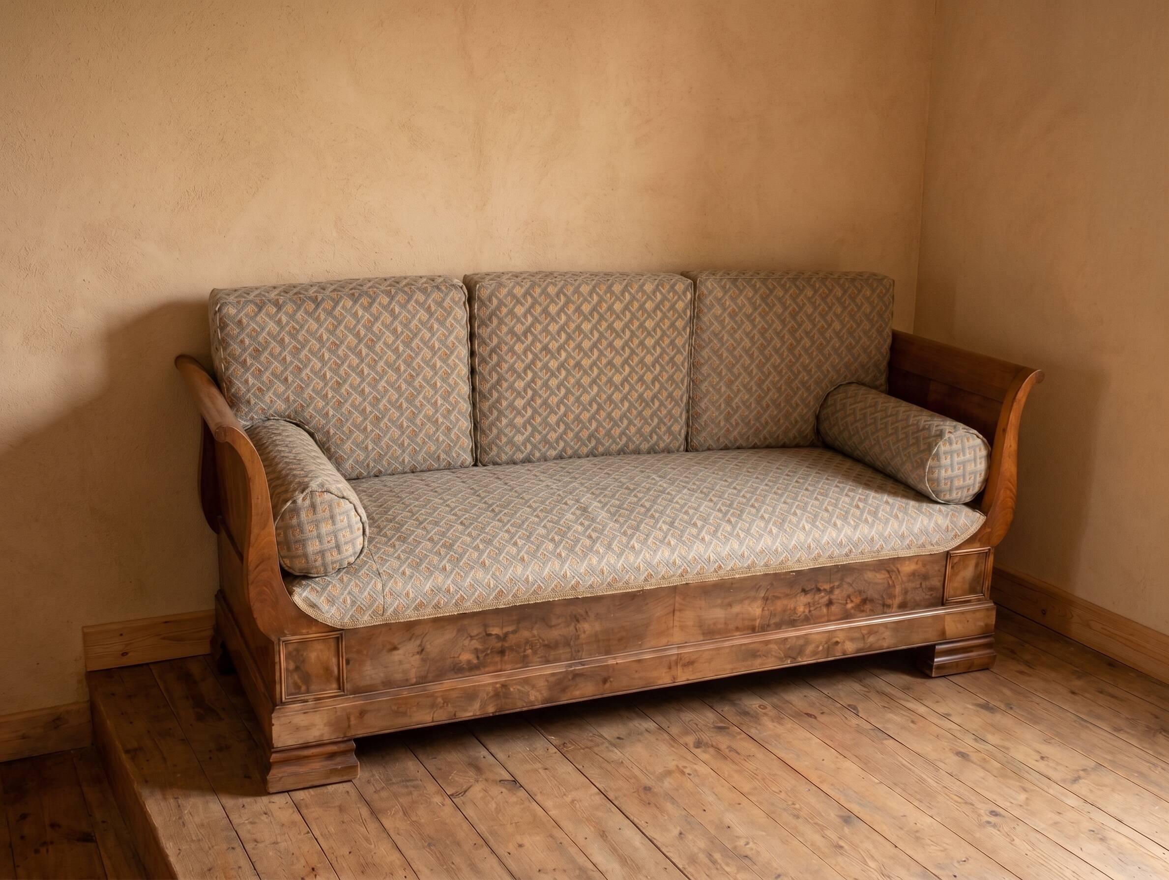Canapé de repos d'époque restauration