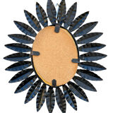 1960s wrought iron sun mirror from France