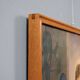 Modern painting signed by Mario Venzo, oil on canvas, Italy, 1950.