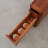 Teak bar, Danish design, 1970s, production: Denmark