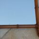 Mirror with turned wooden frame imitation bamboo