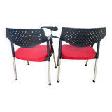 Set of two Vitra armchairs