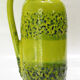 Pair of vases 1970's fat lava retro design mid century
