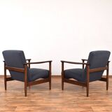 Fauteuil lounge polonais du milieu du siècle par Edmund Homa, 1960