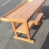 Solid beech workbench