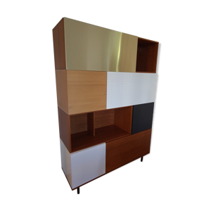 meuble de rangement noir,