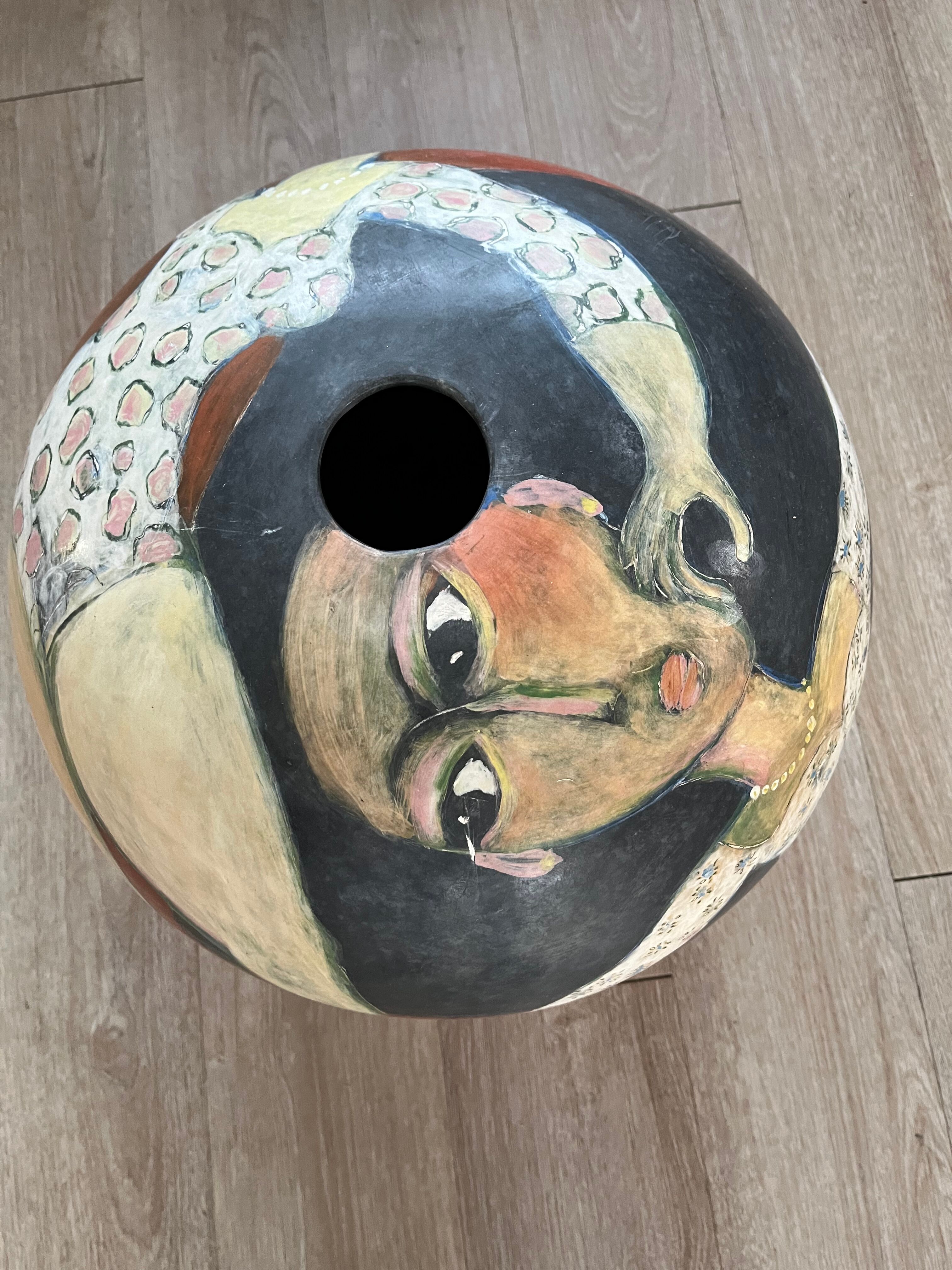 Vase boule Sophie Combre