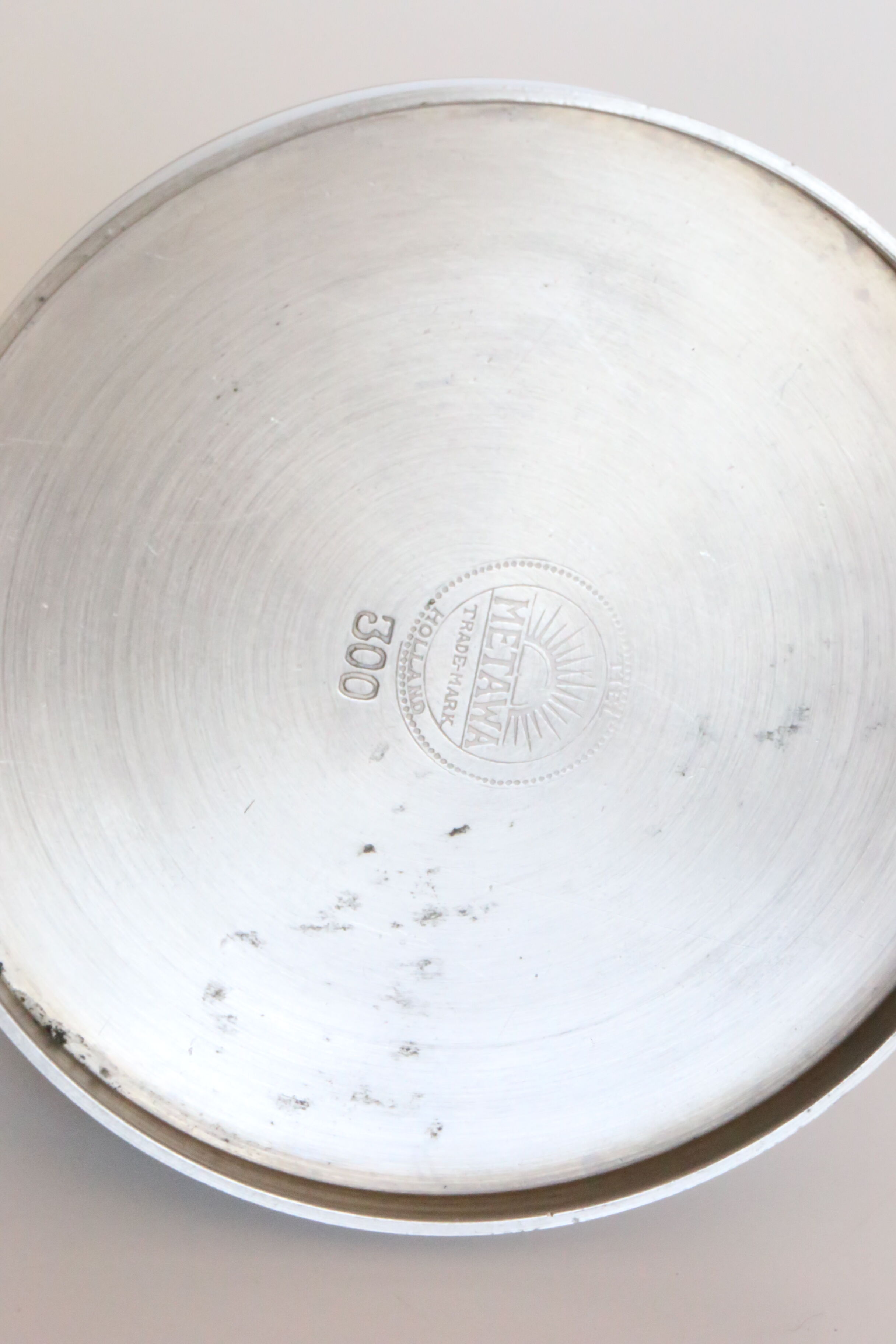 Water pitcher or white metal milk, 60s, Netherlands