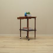 Walnut table, Italian design, 1960s, manufacture: Italy