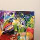 Oil Painting Canvas Deloison Abstract Early Spring Tree