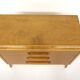Scandinavian elm chest of drawers, Swedish modern, Sweden, 1940