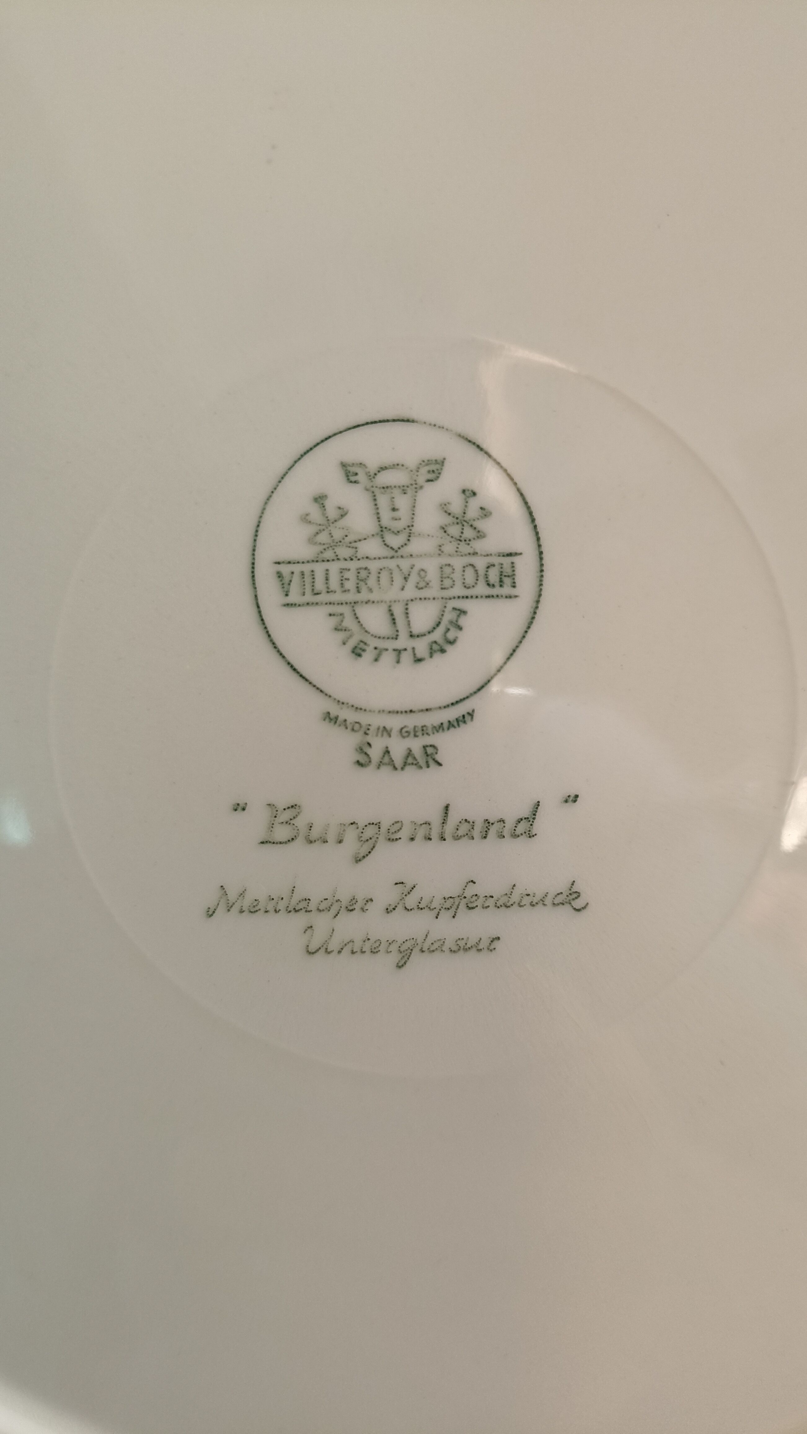 Villeroy & Boch plates