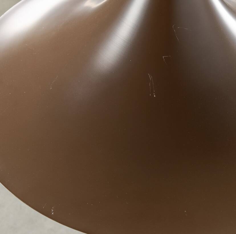 Brown “Witches Hat” pendant lamp by Claus Bonderup & Torsten Thorup for Fog & Morup