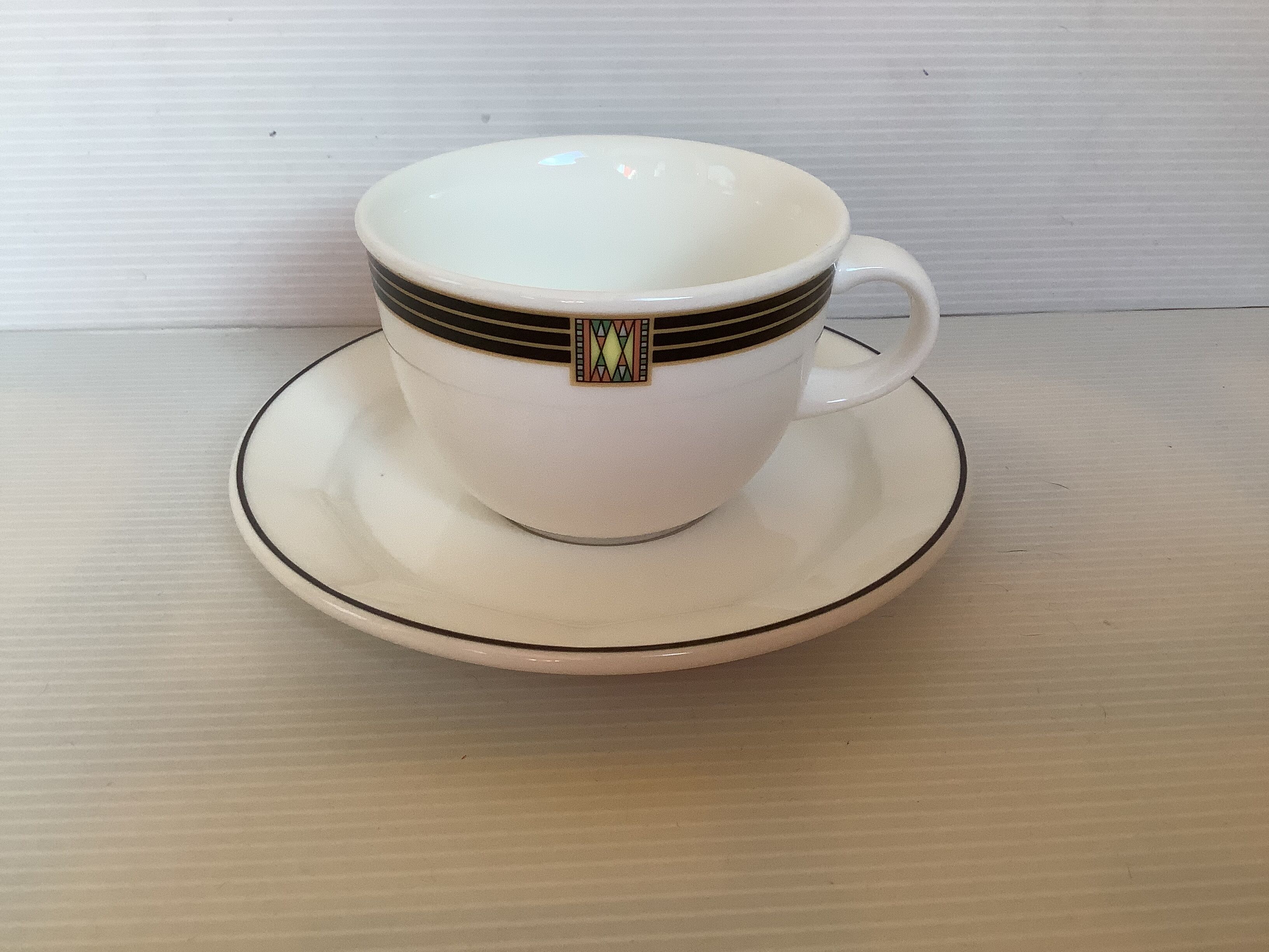 Villeroy and Boch Geo cup and saucer