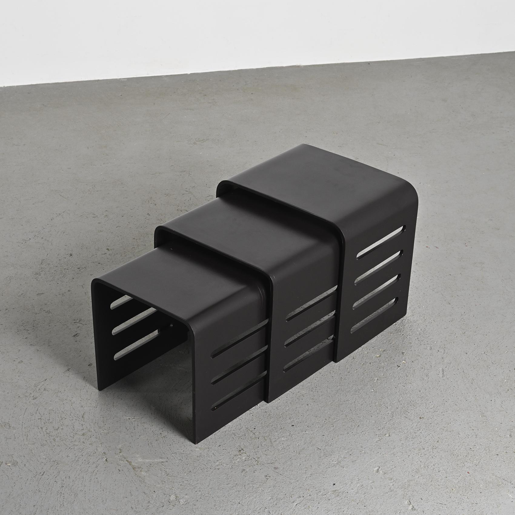 Nesting tables by Ricardo Blanco, Argentina, circa 1970