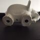 Empty elephant pocket in porcelain of the 70s stamped Capodimonte