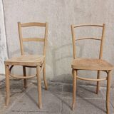 Two curved chairs