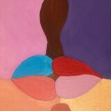 Acrylic paint on cotton canvas