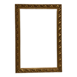 Old frame with gilded moldings