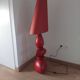 Lamp / luminaire retro 1970s style red