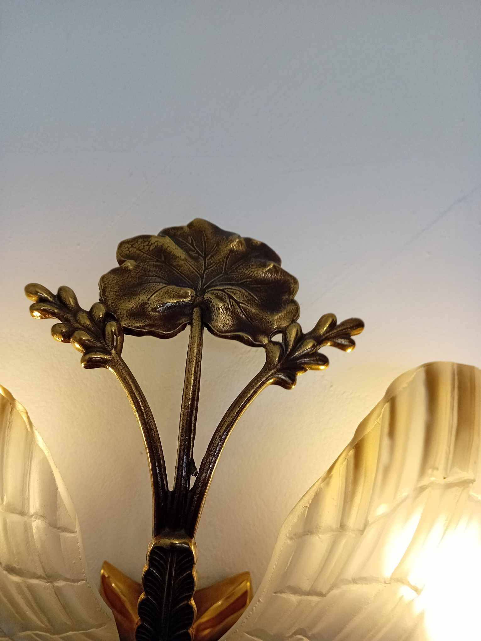 Hollywood Regency wall light, 60s/70s