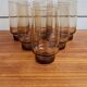 Set of 6 glasses with smoked water