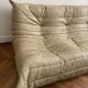 Canapé banquette 3 places Togo de Michel Ducaroy édition Ligne Roset vintage