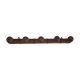 Old coat rack in turned wood