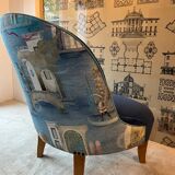 Fully restored toad chair