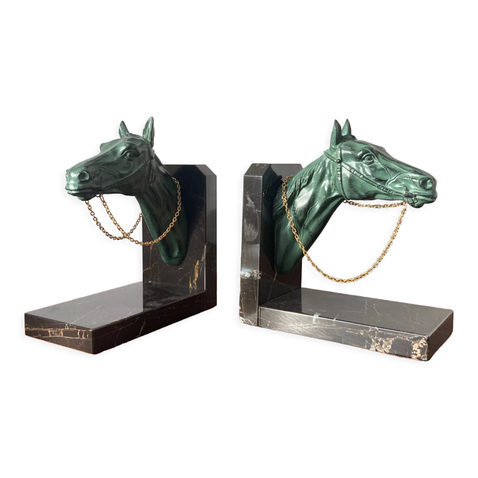 Horses bookends