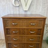 30s chest of drawers with marble top