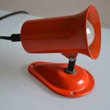 Lampe spot vintage 1960 1970 Lita orange